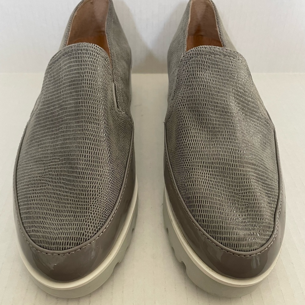 Donald J. Pliner Conner Loafer Lizard Suede and Leather - Picture 4 of 7